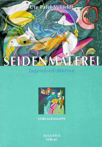 Seidenmalerei jugendstilmotive - seidenmalerei,