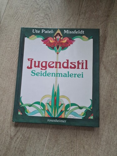 Jugendstil seidenmalerei von - seidenmalerei,